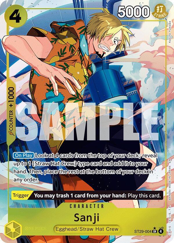 Sanji (Full Art) - One Piece Card Game