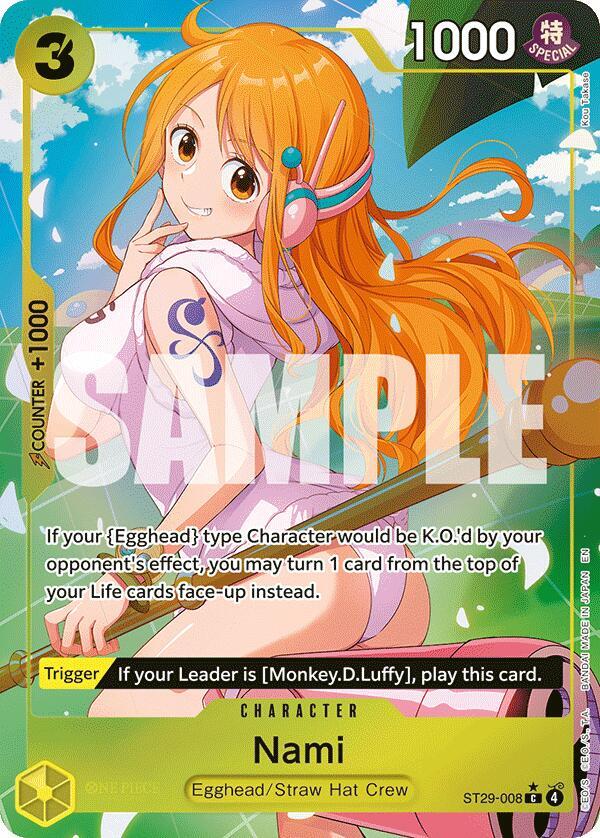 Nami (Full Art) - One Piece Card Game