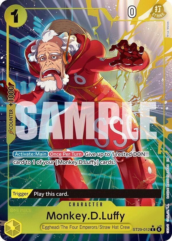 Monkey.D.Luffy (012) (Full Art) - One Piece Card Game