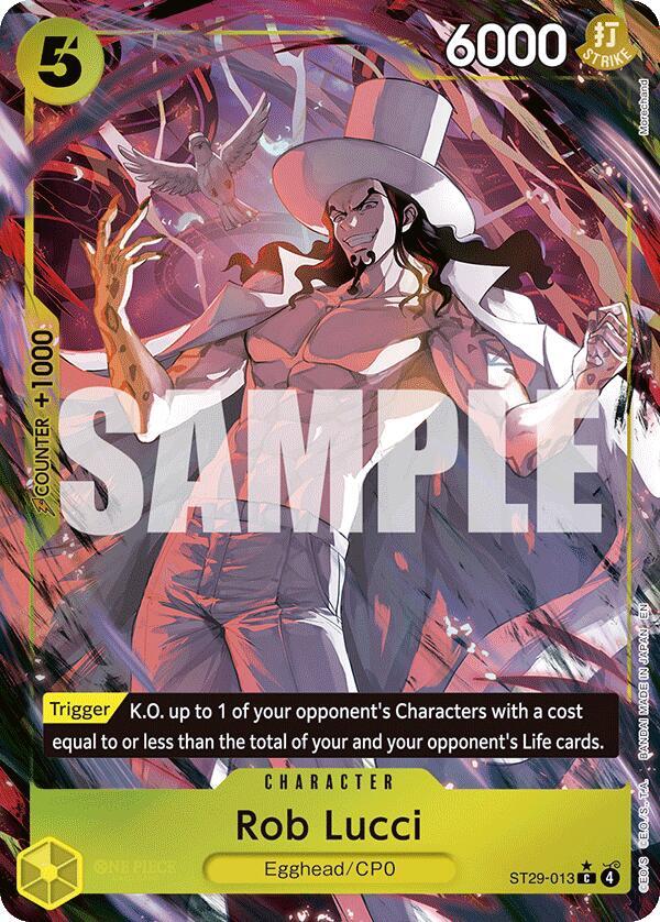 Rob Lucci (Full Art) - One Piece Card Game