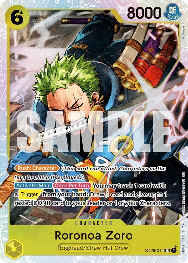 Roronoa Zoro - One Piece Card Game