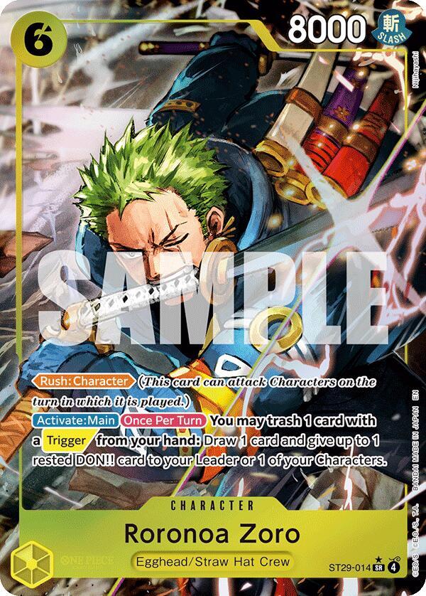 Roronoa Zoro (Full Art) - One Piece Card Game