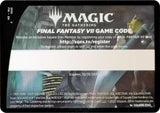 FINAL FANTASY VII Game Code Card - Magic: The Gathering
