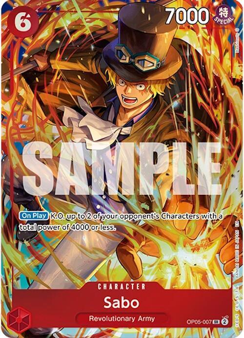 Sabo (Illustration Box Vol.5) - One Piece Card Game