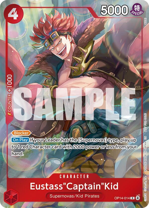Eustass"Captain"Kid - OP14-014 (Dash Pack) - One Piece Card Game