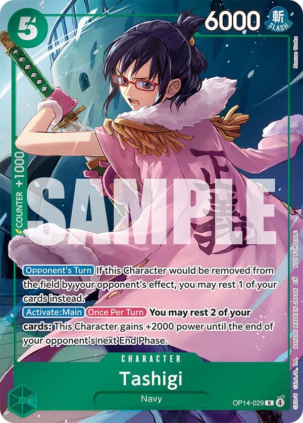 Tashigi (Dash Pack) - One Piece Card Game