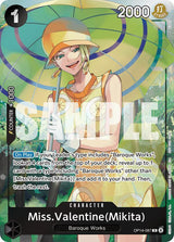 Miss.Valentine(Mikita) (Dash Pack) - One Piece Card Game