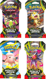 Perfect Order Sleeved Booster Pack Art Bundle [Set of 4] - Pokémon