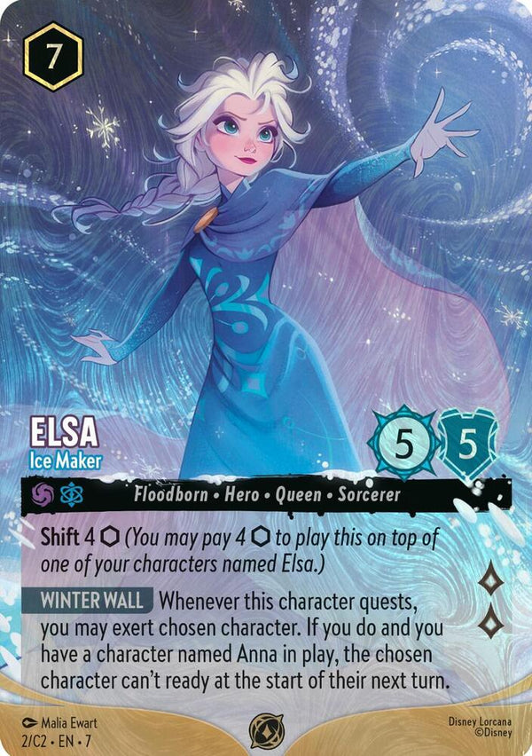 Elsa - Ice Maker (Foil) - Disney Lorcana