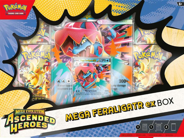 Ascended Heroes Mega Feraligatr ex Box - Pokémon