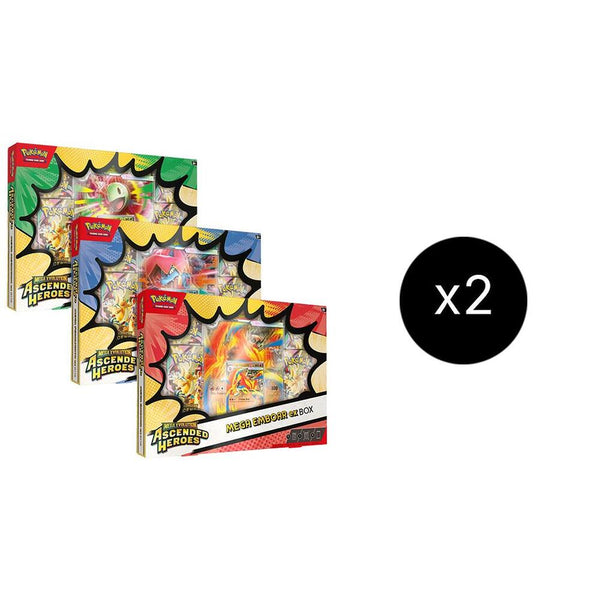 Ascended Heroes Mega ex Boxes Case - Pokémon