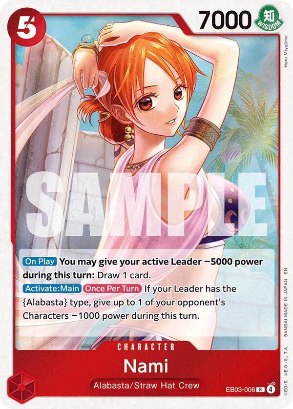 Nami (006) - One Piece Card Game