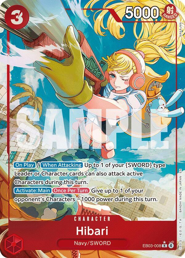 Hibari (Alternate Art) - One Piece Card Game