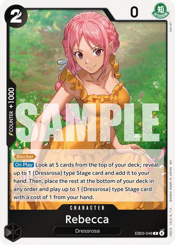 Rebecca - One Piece Card Game