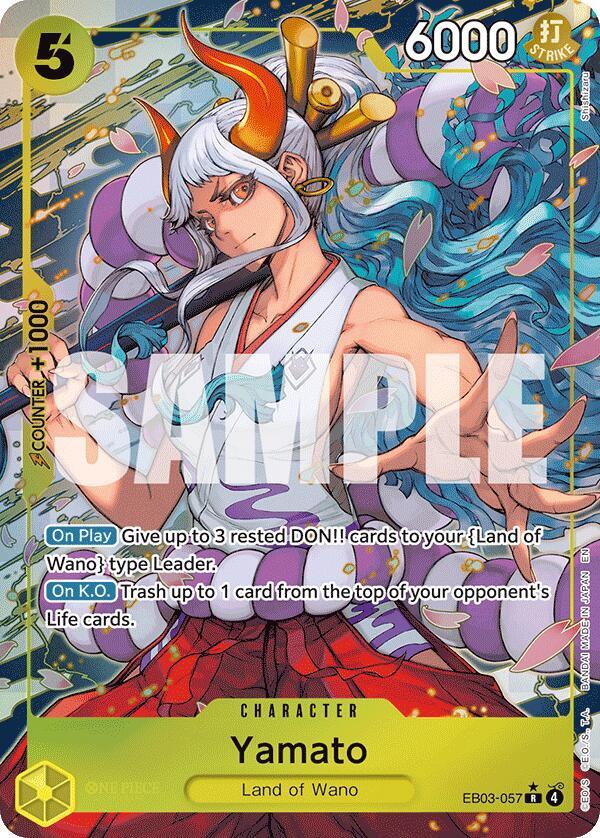 Yamato (Alternate Art) - One Piece Card Game