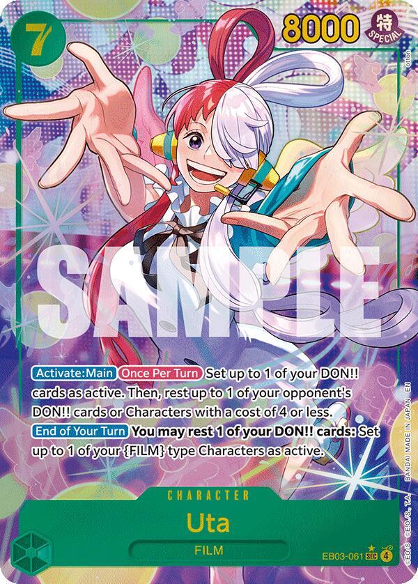 Uta (061) (Alternate Art) - One Piece Card Game