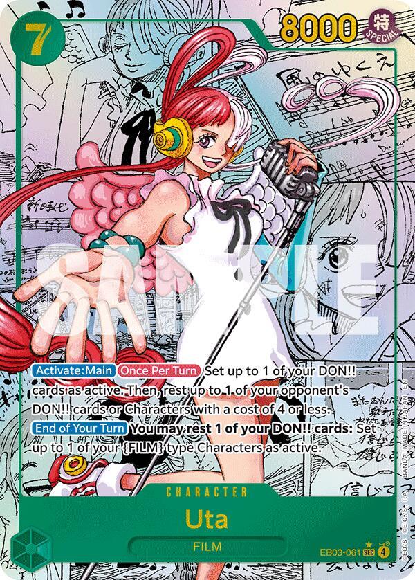 Uta (061) (Manga) - One Piece Card Game