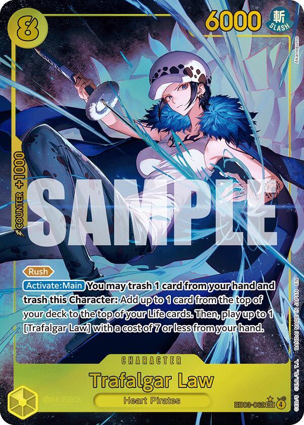 Trafalgar Law (Alternate Art) - One Piece Card Game