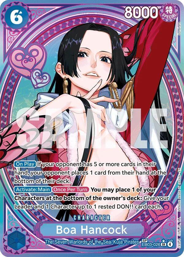 Boa Hancock (SP) - One Piece Card Game