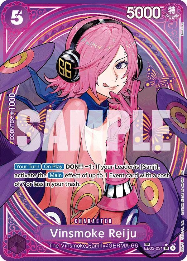Vinsmoke Reiju (SP) - One Piece Card Game