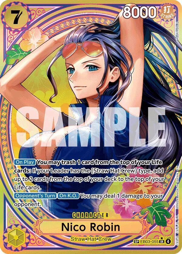 Nico Robin (055) (SP) - One Piece Card Game