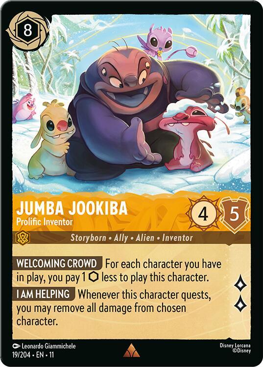 Jumba Jookiba - Prolific Inventor - Disney Lorcana
