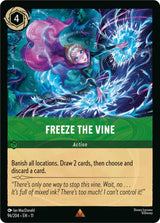 Freeze the Vine - Disney Lorcana