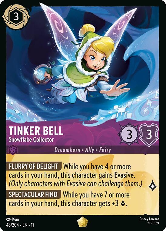 Tinker Bell - Snowflake Collector - Disney Lorcana