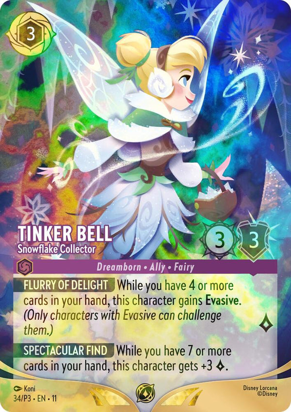 Tinker Bell - Snowflake Collector (Store Championship) - Disney Lorcana
