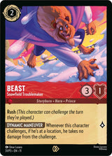 Beast - Snowfield Troublemaker - Disney Lorcana