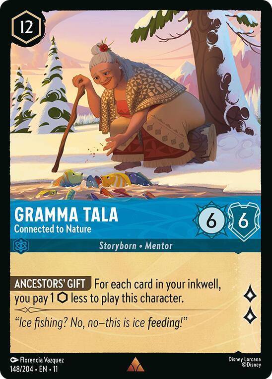 Gramma Tala - Connected to Nature - Disney Lorcana