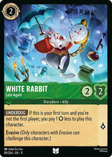 White Rabbit - Late Again - Disney Lorcana