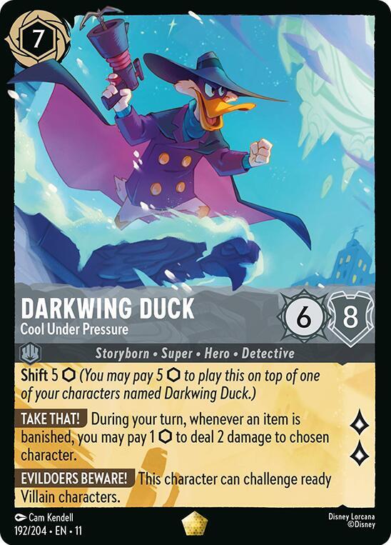 Darkwing Duck - Cool Under Pressure - Disney Lorcana
