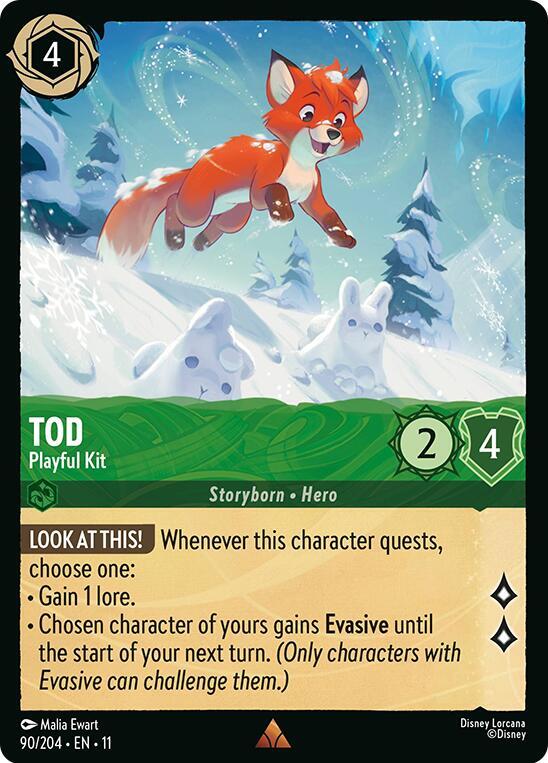 Tod - Playful Kit - Disney Lorcana