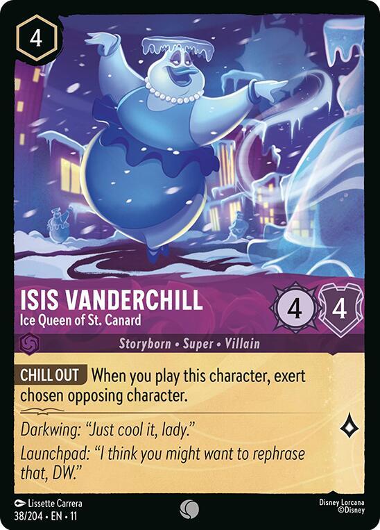 Isis Vanderchill - Ice Queen of St. Canard - Disney Lorcana