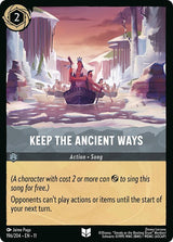 Keep the Ancient Ways - Disney Lorcana