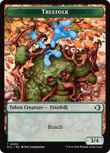 Treefolk // Goblin Double-Sided Token - Magic: The Gathering