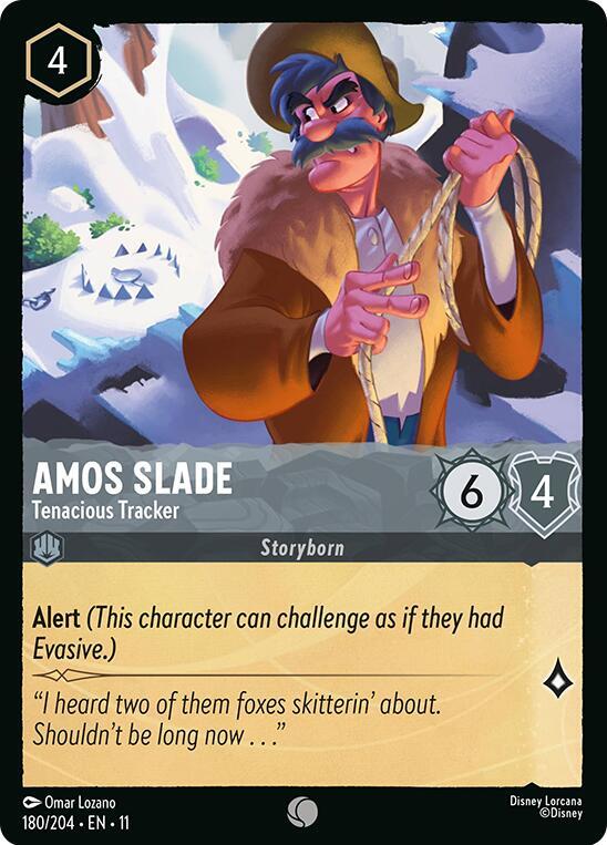 Amos Slade - Tenacious Tracker - Disney Lorcana