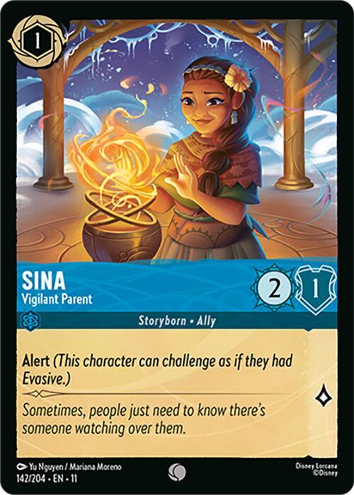 Sina - Vigilant Parent - Disney Lorcana