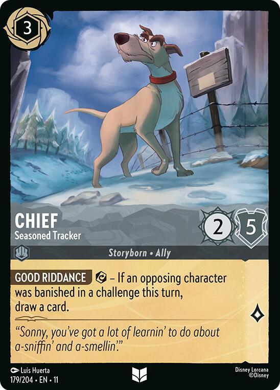 Chief - Seasoned Tracker - Disney Lorcana