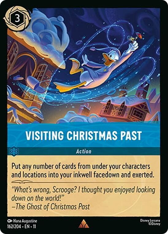 Visiting Christmas Past - Disney Lorcana