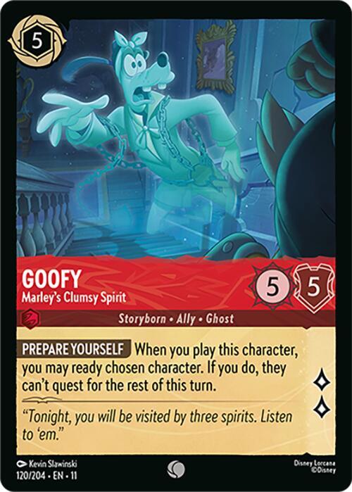 Goofy - Marley's Clumsy Spirit - Disney Lorcana