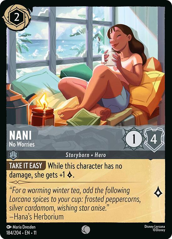 Nani - No Worries - Disney Lorcana