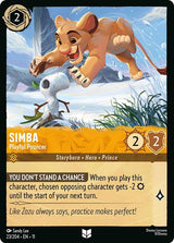 Simba - Playful Pouncer - Disney Lorcana