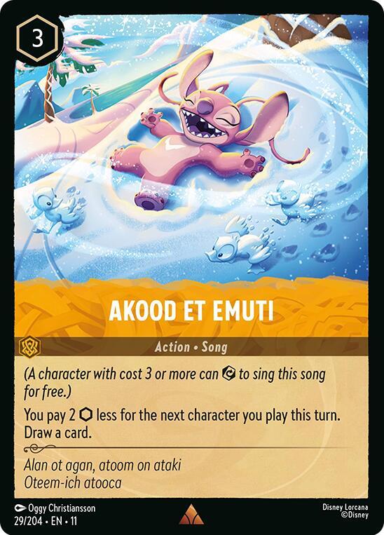 Akood Et Emuti - Disney Lorcana