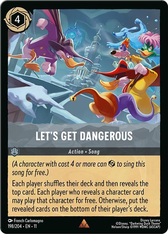 Let's Get Dangerous - Disney Lorcana