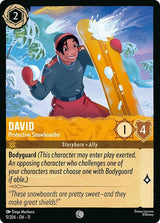 David - Protective Snowboarder - Disney Lorcana