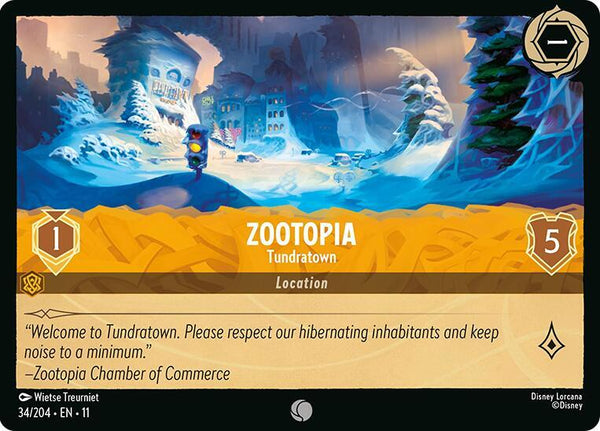 Zootopia - Tundratown - Disney Lorcana