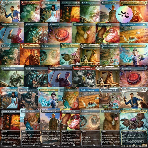 Secret Lair x Fallout: Rad Superdrop: The Built To Last Everything Bundle - Magic: The Gathering