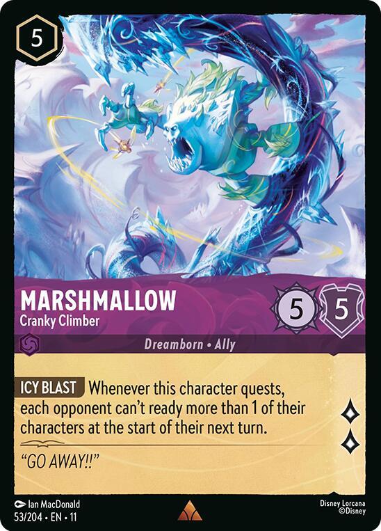 Marshmallow - Cranky Climber - Disney Lorcana